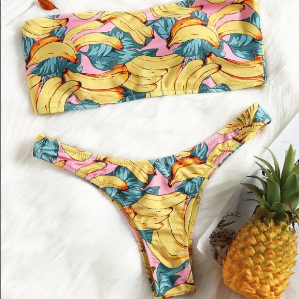 Zaful Banana Bikini